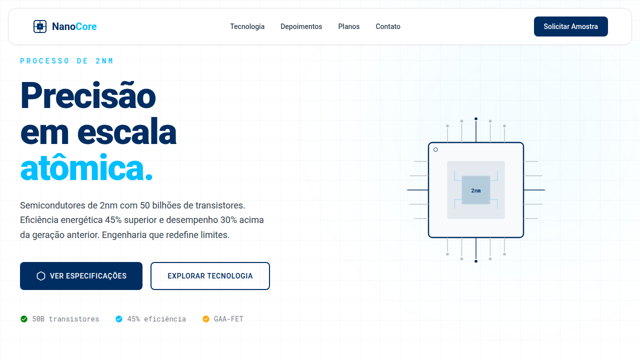 Estilo de Tecnologia de Precisão