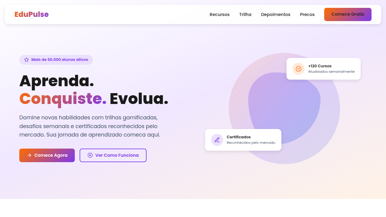 EdTech Plataforma de Cursos