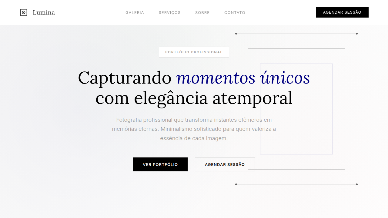 Minimalismo Fotográfico Elegante