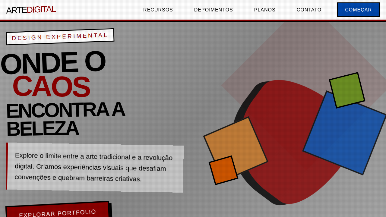 Brutalismo Artístico Abstrato