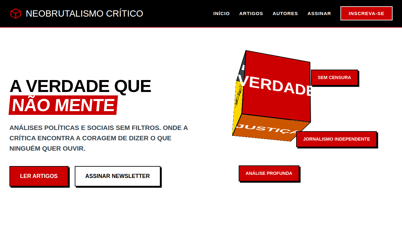 Neobrutalismo Crítico