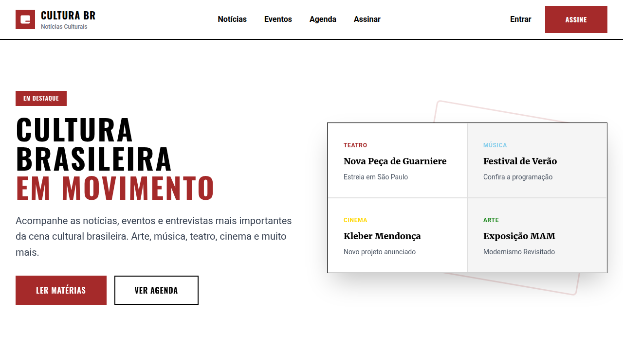 Modernismo Jornalístico Brasileiro