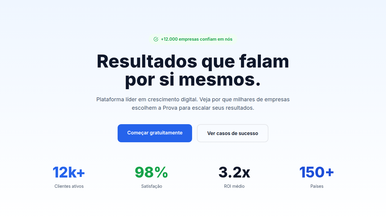 Social Proof-Focused