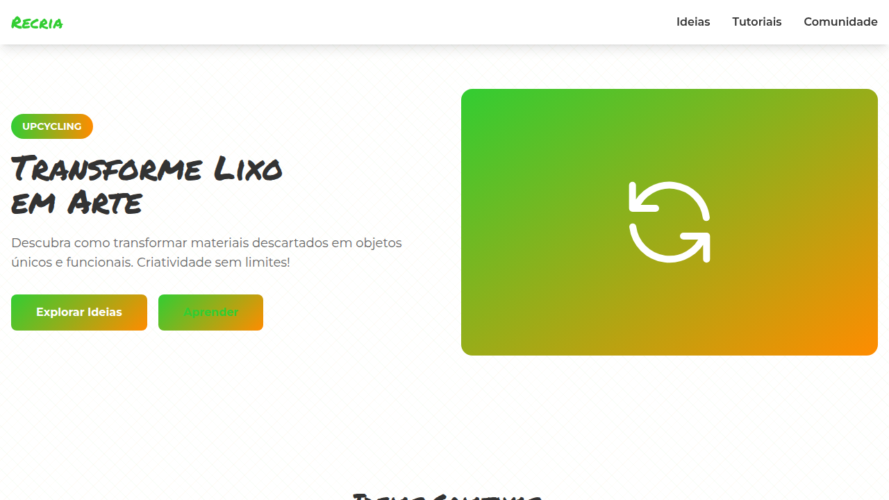 Reuso Criativo Disruptivo