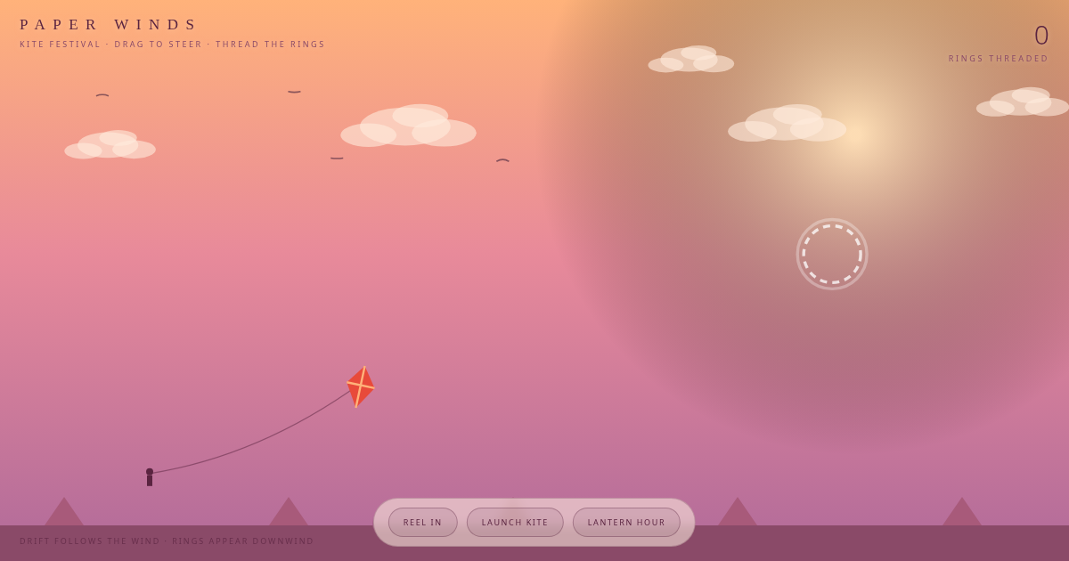 KITE FESTIVAL — paper winds