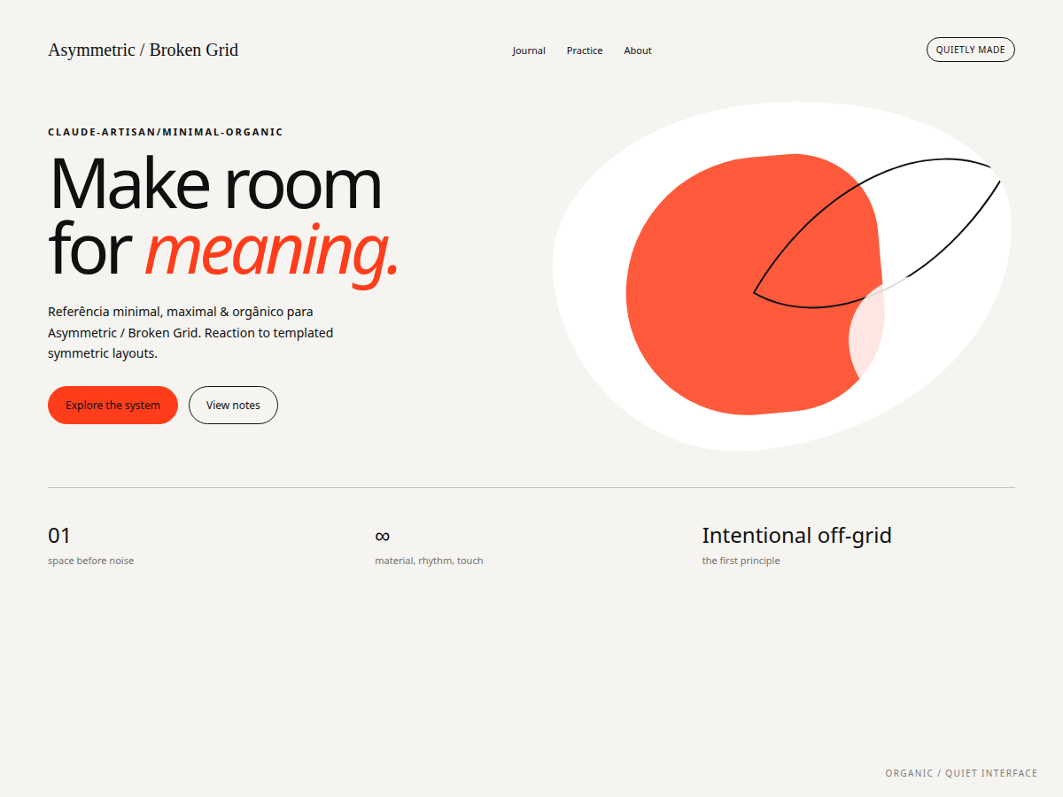 Asymmetric / Broken Grid