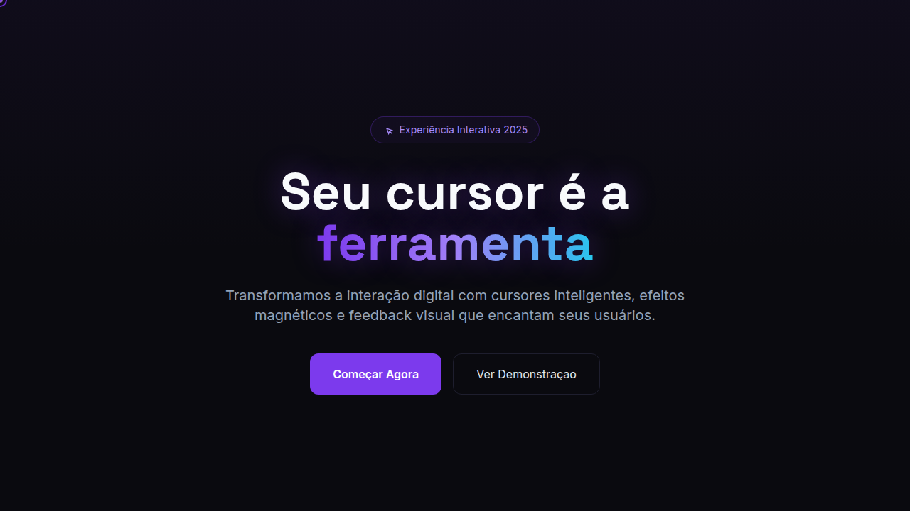 Interactive Cursor Design