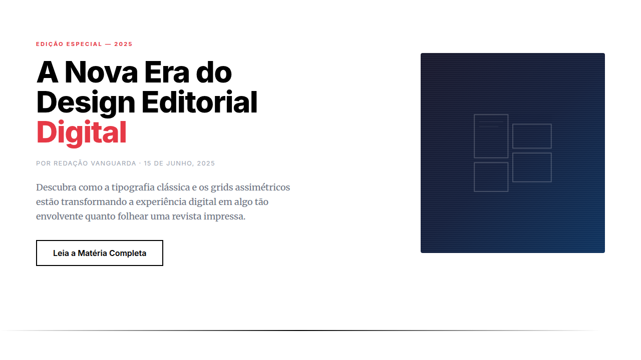 Editorial Grid / Magazine