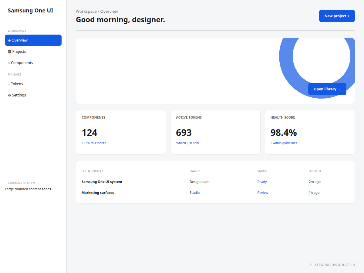 Samsung One UI