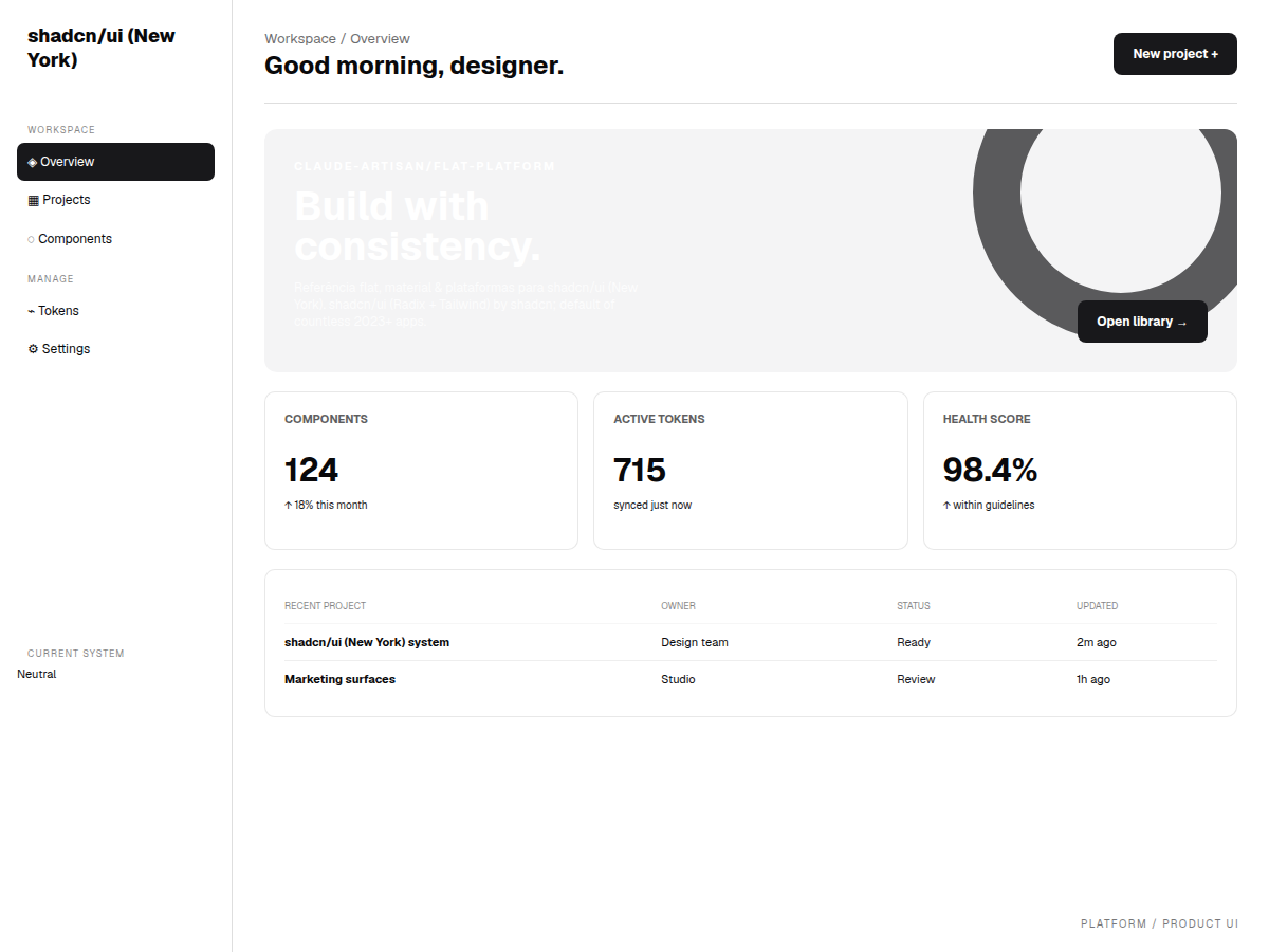shadcn/ui (New York)